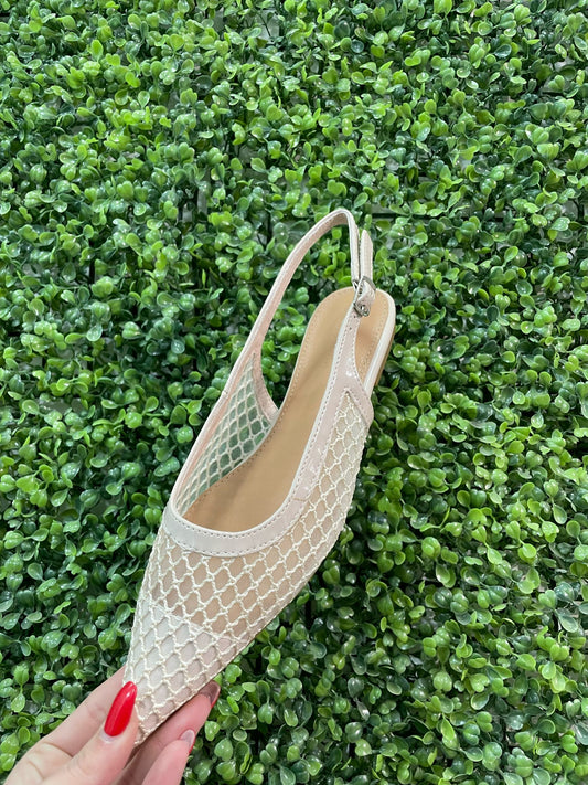 Zapato plano beig