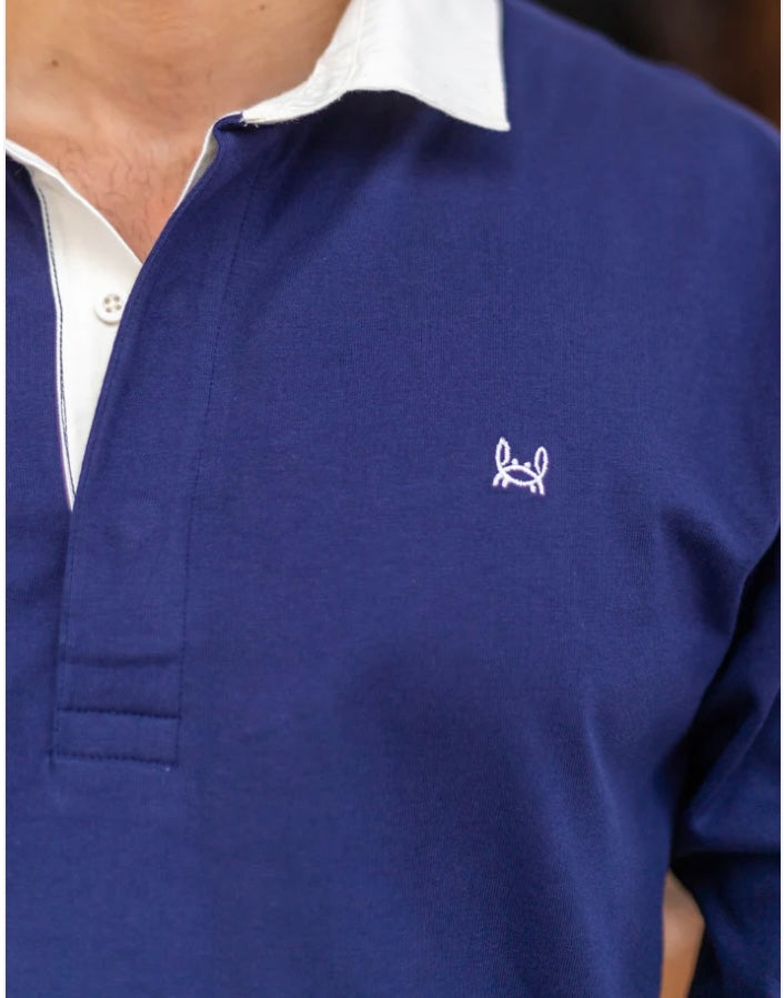 POLO RUGBY LISO MARINO | FERROL