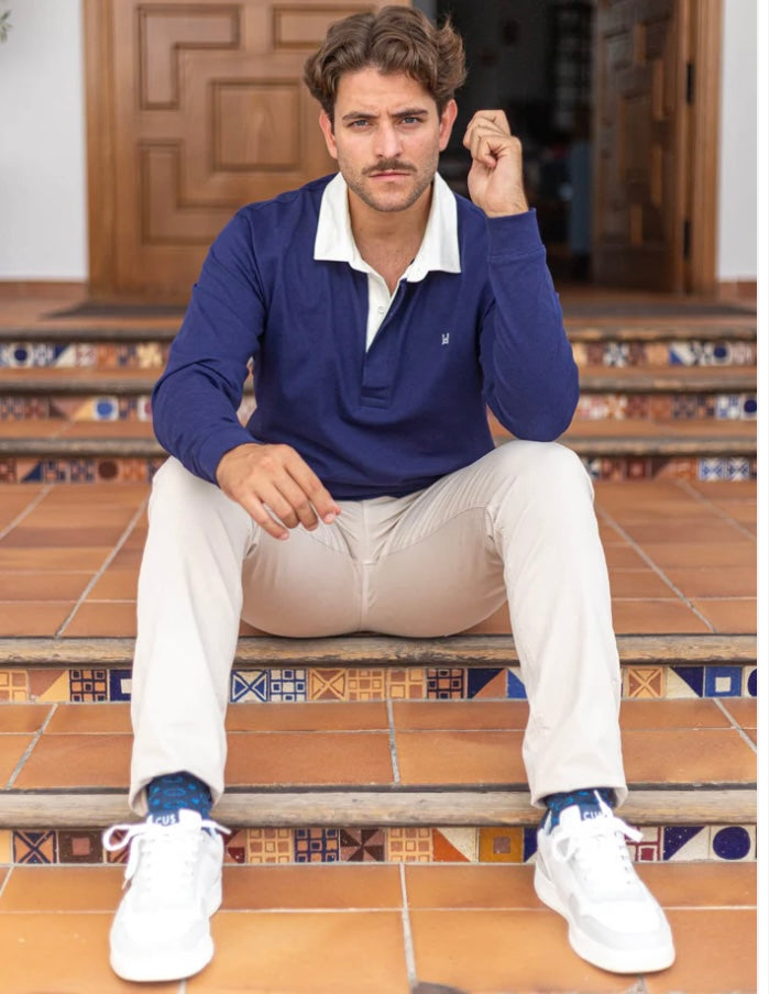 POLO RUGBY LISO MARINO | FERROL