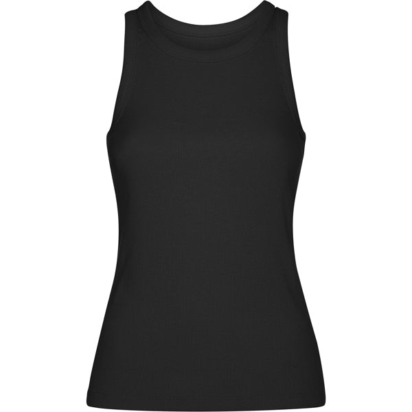 Camiseta básica de canalé