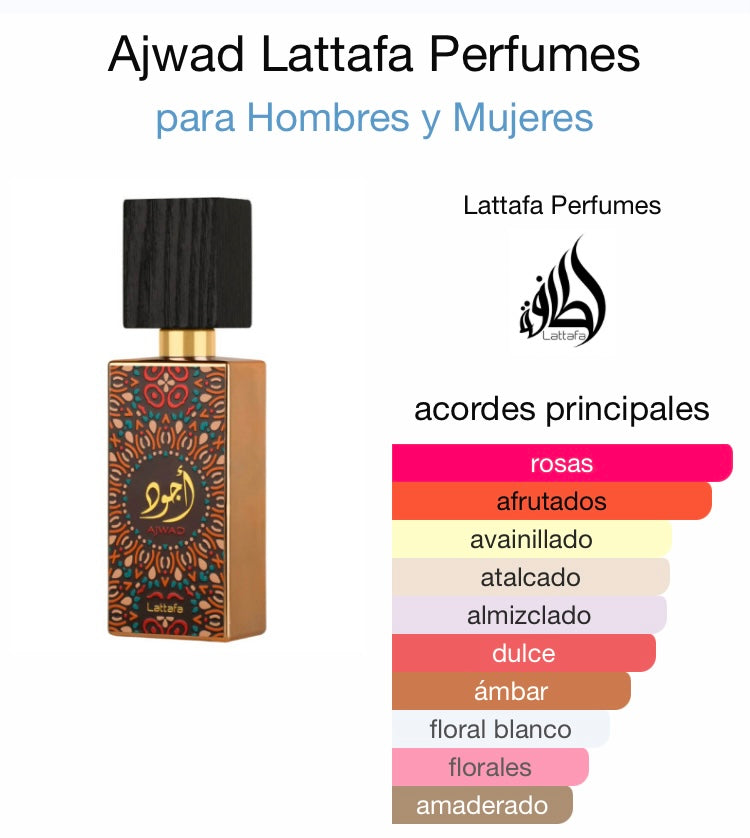Perfume Ajwad de Lattafa