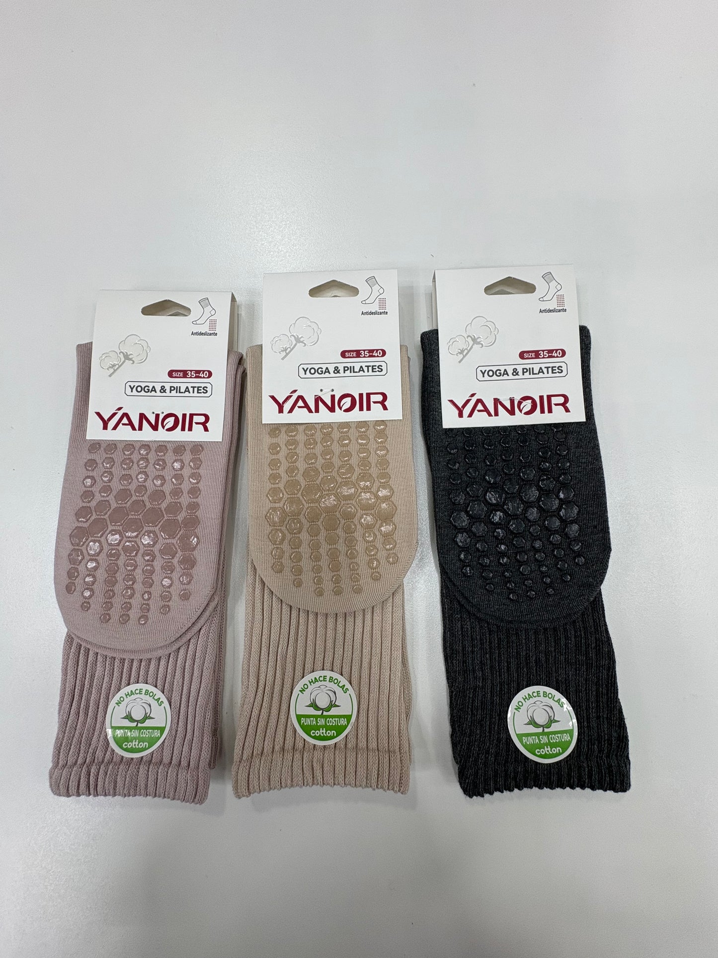 Calcetines Yanoir Yoga & Pilates – Antideslizantes y cómodos YANOIR 🧘‍♂️