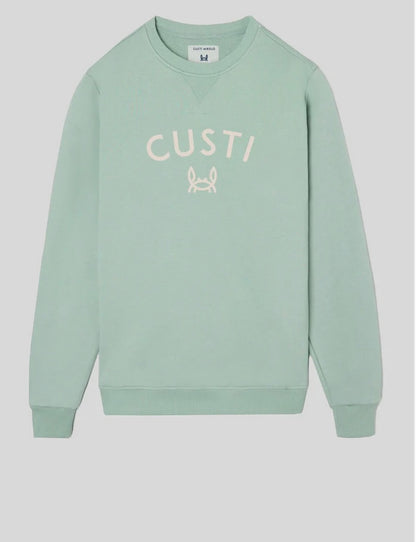 SUDADERA CUSTI CANGREJITO VERDE