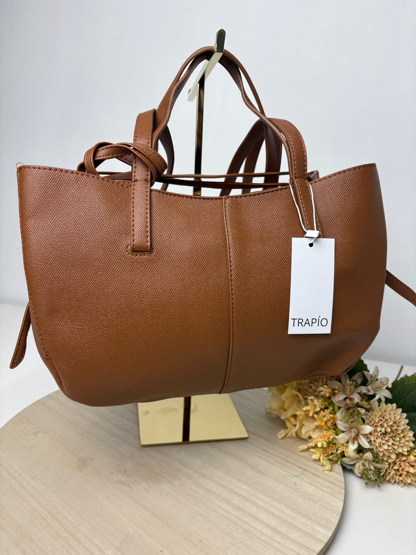 Bolso villa camel