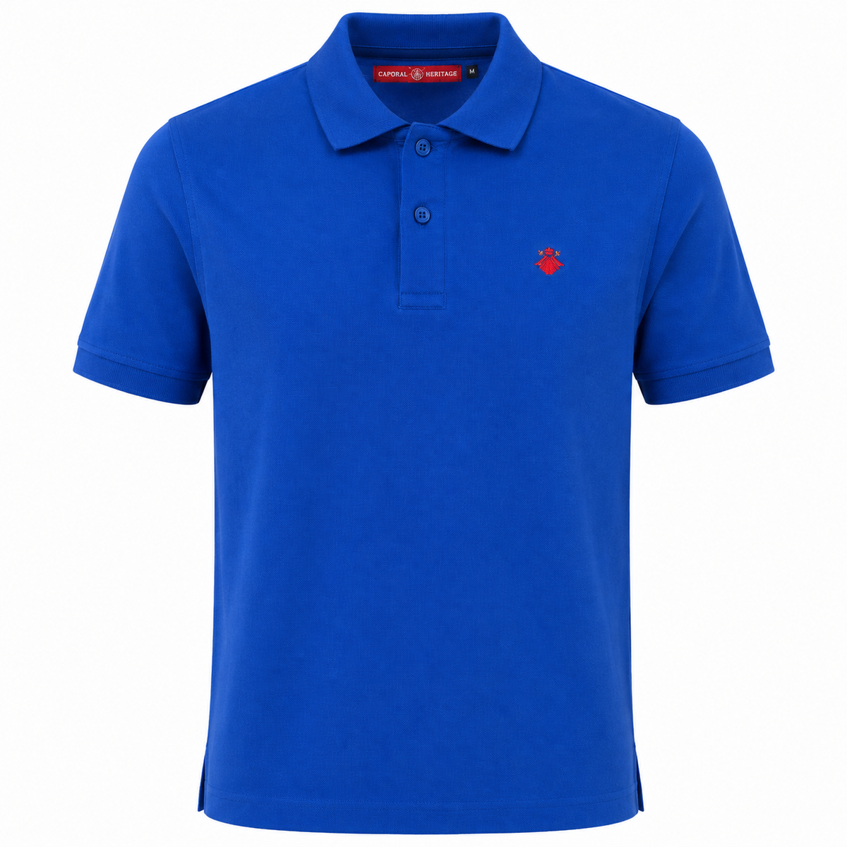 Polo Básico Azul Eléctrico Capotillo Hispánico